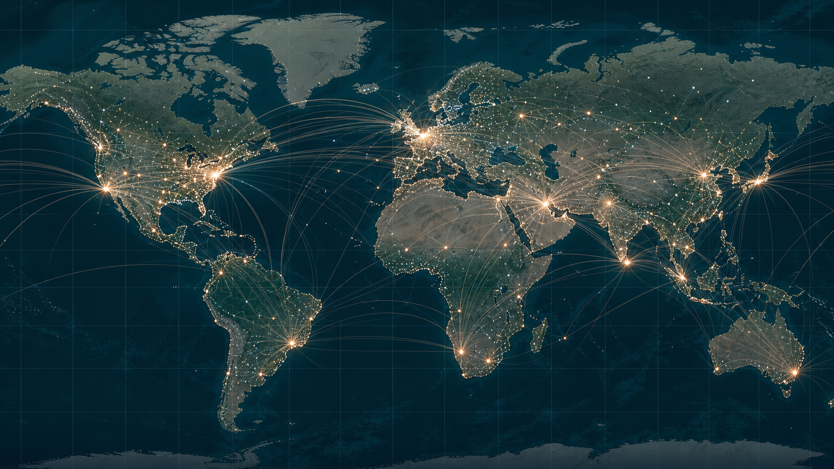 Airport dot map